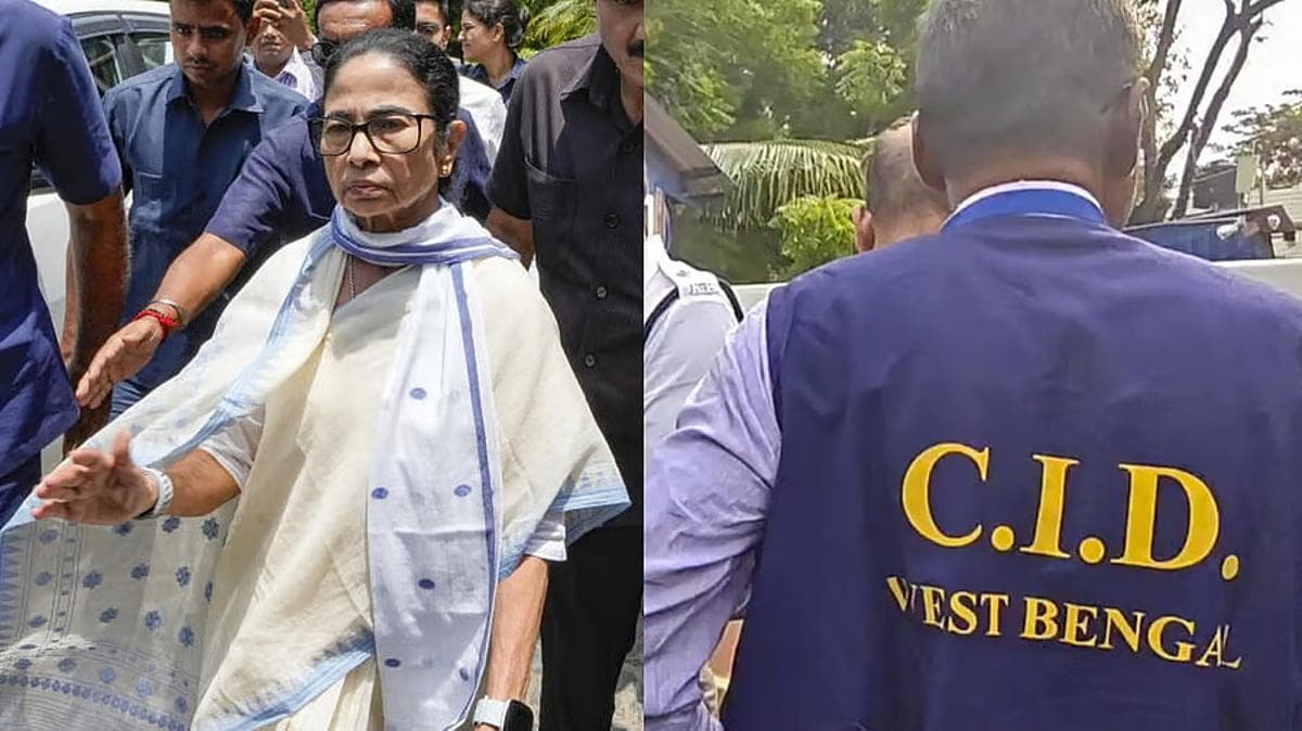 CID की छापेमारी: ममता बनर्जी के घर पहुंची जांच टीम